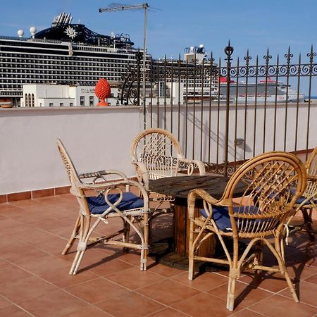 Ferienwohnung Attico Con Terrazza Sul Porto Palermo Exterior foto